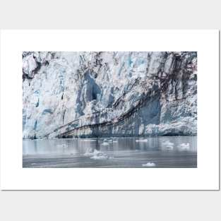 USA. Alaska. Glacier. Close Up. Posters and Art
